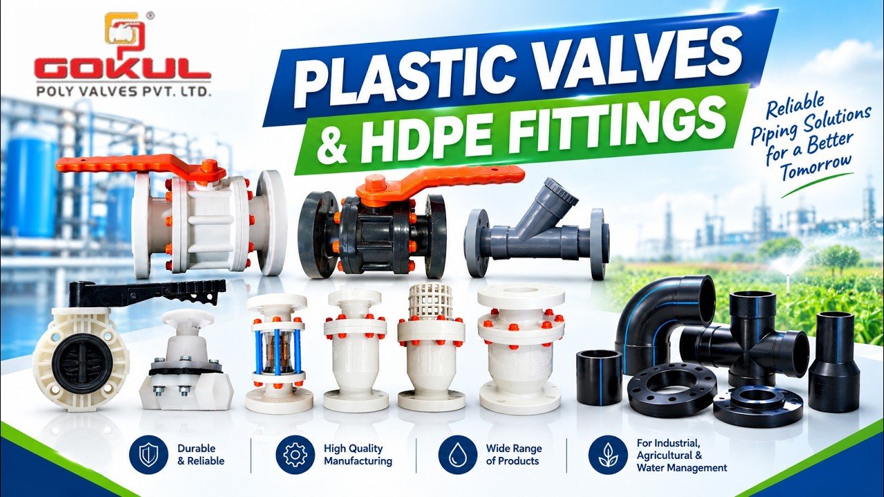 Gokul Poly Valves | Plastic Ball Valves, HDPE Pipe Fittings & Irrigation Systems Manufacturer