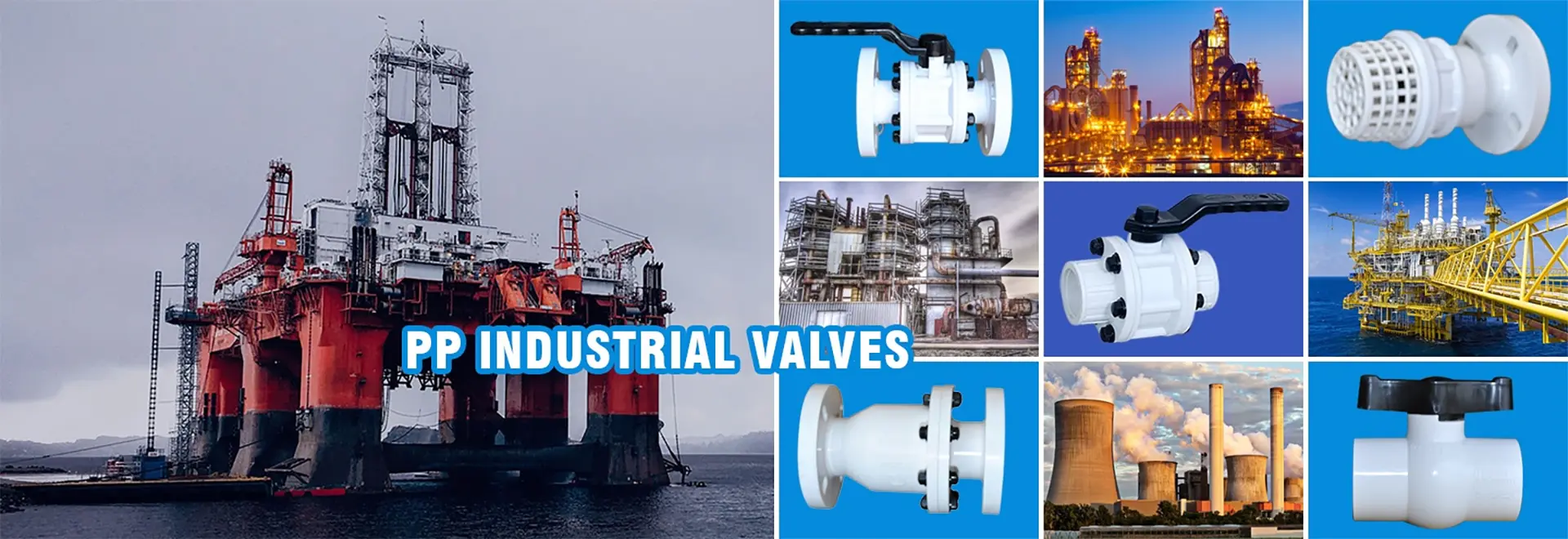 PP Industrial Valves Manufacturer from Gujarat, India | PP VALVE